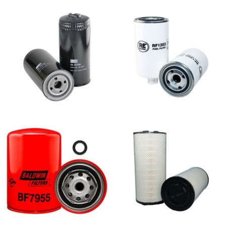 LIEBHERR LTM 1250-1 Filter Service Kit Air Oil Fuel Filters w/LIEBHERR  Eng.