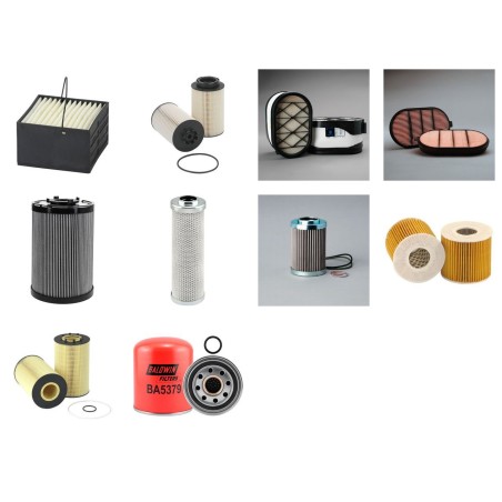LIEBHERR LTM 1350-6.1 Filter Service Kit w/LIEBHERR D9508A7 Eng. SN  71242