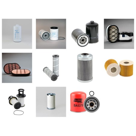 LIEBHERR LTM 1350-6.1 Filter Service Kit w/LIEBHERR D934LA6 Eng. SN  71242