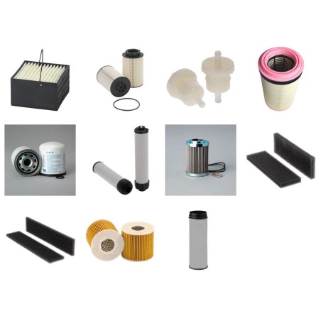 LIEBHERR LTM 1500-8.1 Filter Service Kit w/LIEBHERR D936LA6 Eng.