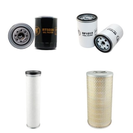 LIEBHERR MB 120996 Filter Service Kit Air Oil Fuel Filters w/Deutz F4L914 Eng.   YR  2006