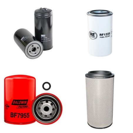 LIEBHERR MK 80 Filter Service Kit Air Oil Fuel Filters w/LIEBHERR D926TIE Eng.