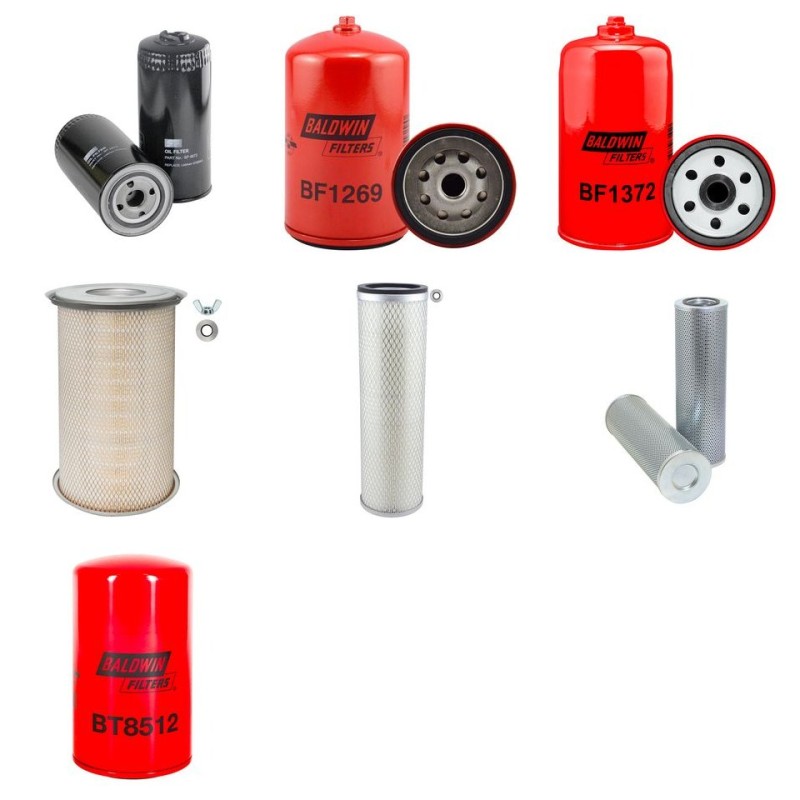 LIEBHERR PR 712 Filter Service Kit w/LIEBHERR D904T Eng. SN  -2999