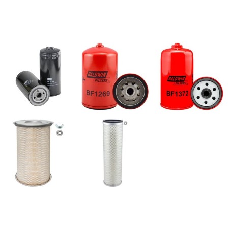 LIEBHERR PR 712 Filter Service Kit Air Oil Fuel Filters w/LIEBHERR D904T Eng. SN  -2999