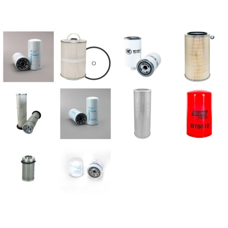 LIEBHERR PR 751 Filter Service Kit w/Cummins KT1150C Eng. SN  0138-   331 CH