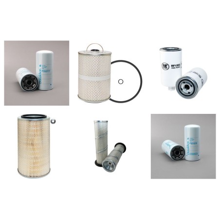 LIEBHERR PR 751 Filter Service Kit w/Cummins KT1150C Eng. SN  0138-   331 CH