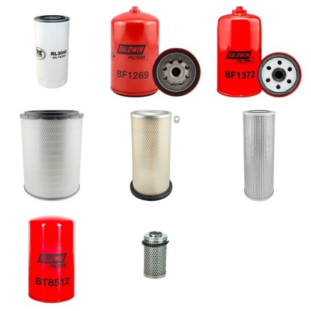 LIEBHERR PR 751 LH MOTOR Filter Service Kit w/LIEBHERR  Eng. SN  0501-