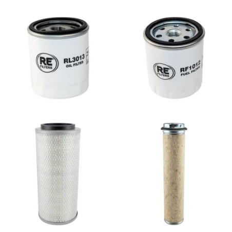 LIEBHERR R 308 LITRONIC Filter Service Kit Air Oil Fuel Filters w/Deutz BF4M1011F Eng. SN  0210-12068