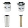 LIEBHERR R 308 LITRONIC Filter Service Kit Air Oil Fuel Filters w/Deutz BF4M1011F Eng. SN  0210-12068