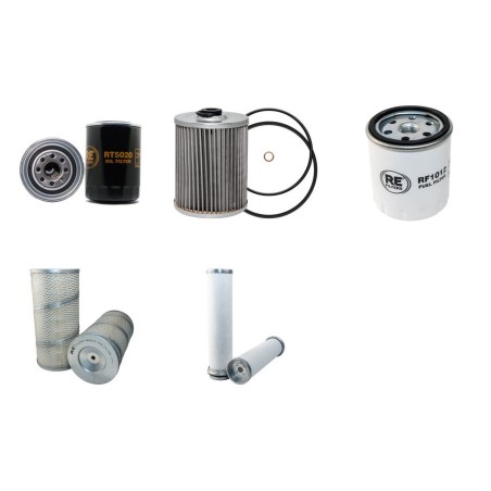 LIEBHERR R 310 B Filter Service Kit Air Oil Fuel Filters w/Deutz BF4M1012E Eng. SN  -1050