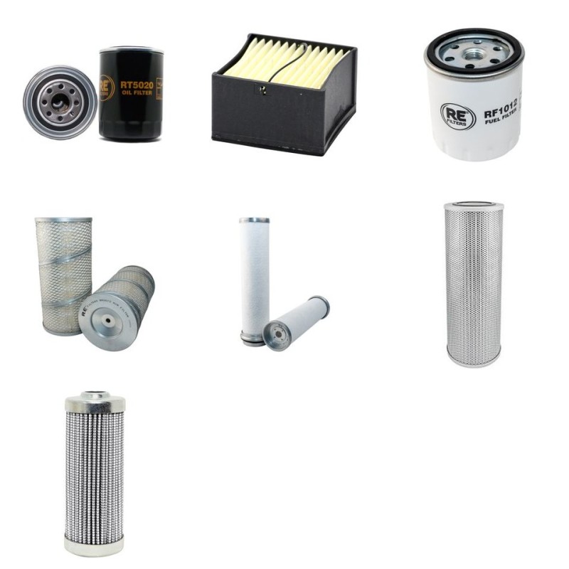 LIEBHERR R 310 B LITRONIC Filter Service Kit w/Deutz BF4M2012 Eng. SN  12519-