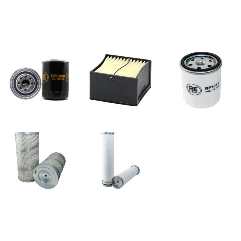 LIEBHERR R 310 B LITRONIC Filter Service Kit w/Deutz BF4M2012 Eng. SN  12519-