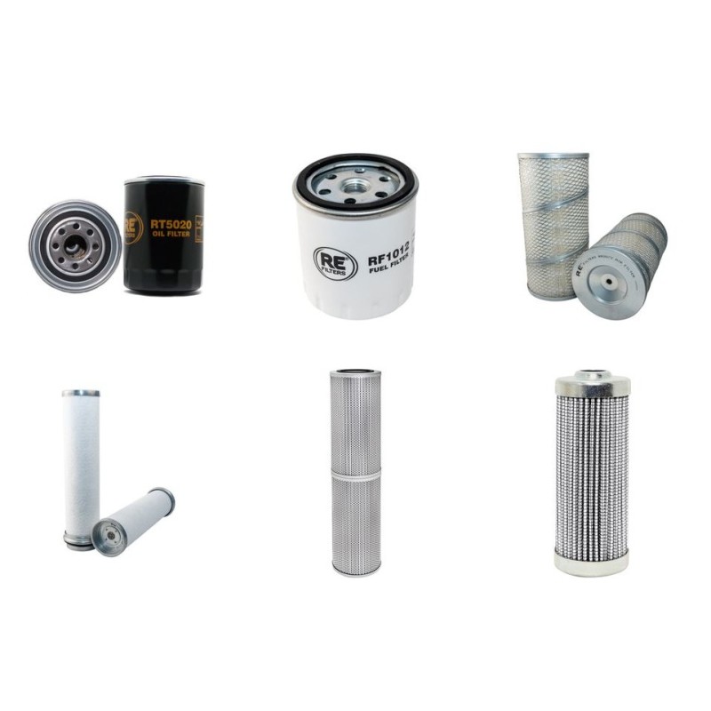 LIEBHERR R 312 Filter Service Kit w/Deutz BF4M1012 Eng. SN  -348
