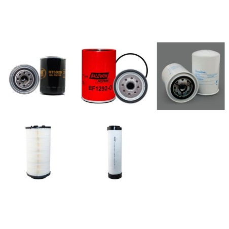 LIEBHERR R 313 LITRONIC Filter Service Kit Air Oil Fuel Filters w/Deutz  Eng.   YR  07.08-