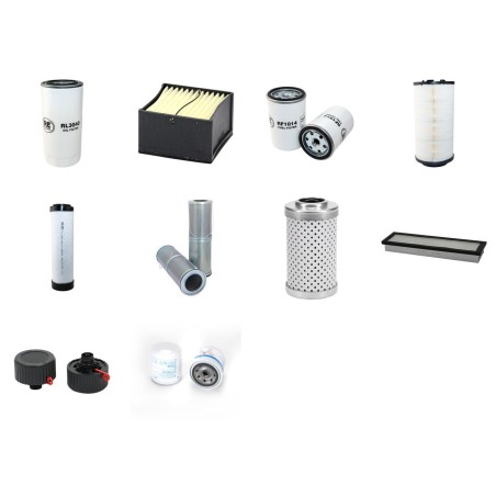 LIEBHERR R 317 LITRONIC Filter Service Kit w/Deutz BF4M1013EC Eng. SN  -21479 YR  2005-  971