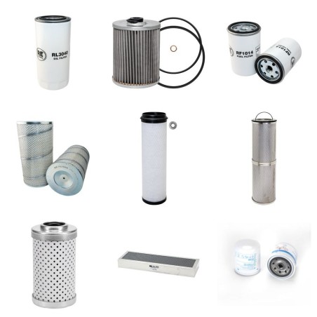 LIEBHERR R 900 B LITRONIC Filter Service Kit w/Deutz F4L912/913 Eng. SN  6081-