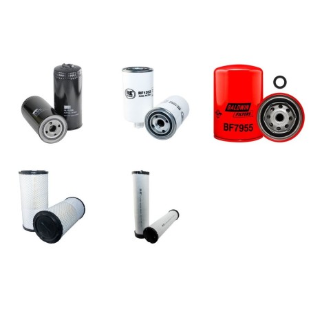 LIEBHERR R 904 C LITRONIC Filter Service Kit Air Oil Fuel Filters w/LIEBHERR  Eng.   YR  2005-  983