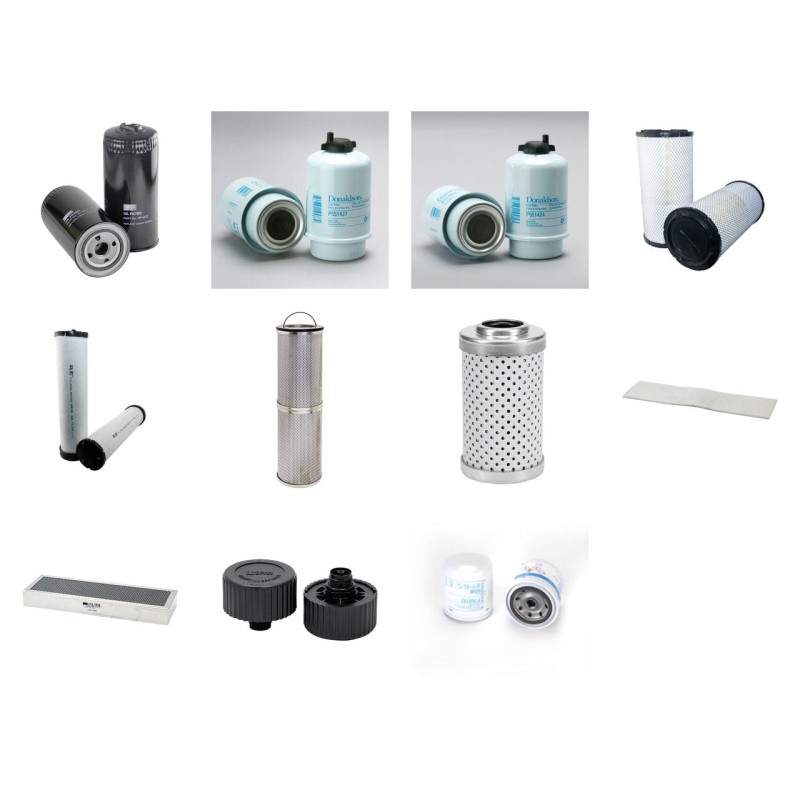 LIEBHERR R 904 LITRONIC Filter Service Kit w/LIEBHERR  Eng. SN  6296-8708