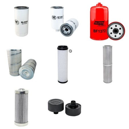 LIEBHERR R 912 LITRONIC Filter Service Kit w/LIEBHERR D904NA Eng. SN  2628-3387