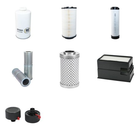 LIEBHERR R 924 COMPACT LITRONIC Filter Service Kit w/Deutz TCD3.6L4IIIB Eng. SN  57052-    1194