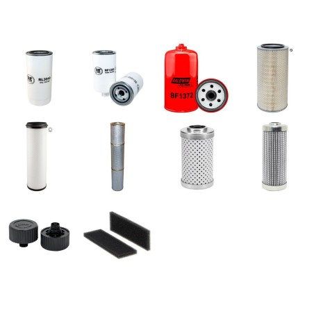 LIEBHERR R 932 LITRONIC Filter Service Kit w/LIEBHERR D914TI Eng. SN  0651-3158