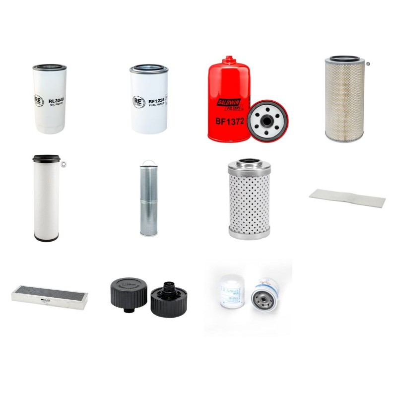 LIEBHERR R 934 LITRONIC Filter Service Kit w/LIEBHERR D924TIE Eng. SN  5000-5277