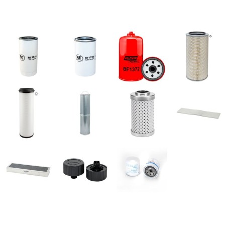 LIEBHERR R 934 LITRONIC Filter Service Kit w/LIEBHERR D924TIE Eng. SN  5000-5277
