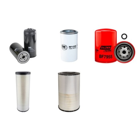 LIEBHERR R 954 C LITRONIC Filter Service Kit Air Oil Fuel Filters w/LIEBHERR  Eng. SN  9642- YR  2005-