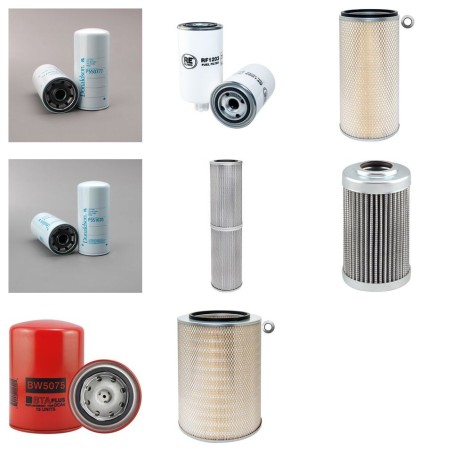 LIEBHERR R 962 LITRONIC Filter Service Kit w/Cummins NTT855C Eng.