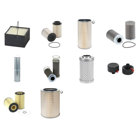 LIEBHERR R 964 B LITRONIC Filter Service Kit w/LIEBHERR D9508 Eng.