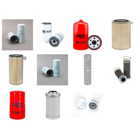 LIEBHERR R 974 LITRONIC Filter Service Kit w/Cummins  Eng. SN  -990