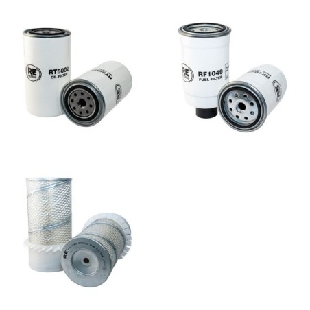 BAUMANN AS 60 Filter Service Kit Air Oil Fuel Filters w/Perkins  Eng.