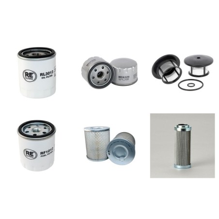 LIFTLUX SL 172-24 D 4WD Filter Service Kit w/Deutz F3L1011F Eng.