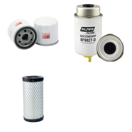 LIGIER IXO DCI Filter Service Kit w/Lombardini 492DCI Eng.   YR  2015