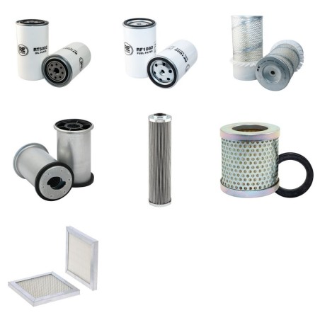 BAUMANN GS 70/65/16/54 TR Filter Service Kit w/Perkins 1104D-E44 Eng.   YR  2007-