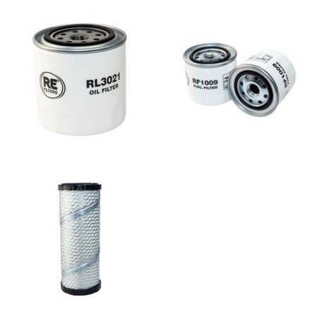 LINCOLN CLASSIC 300 D Filter Service Kit w/Kubota V2203M Eng. 05.04- HP 32.5CH