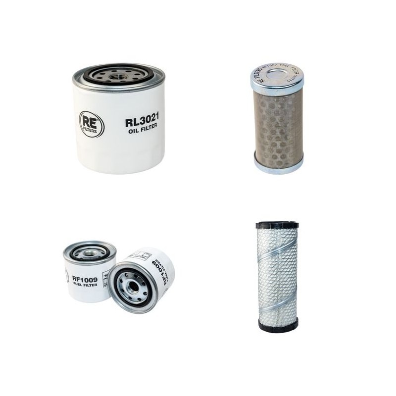 LINCOLN CLASSIC 300 D Filter Service Kit w/Kubota V2403M Eng. 08.12- HP 32.5CH