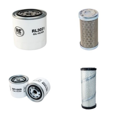 LINCOLN CLASSIC 300 D Filter Service Kit w/Kubota V2403M Eng. 08.12- HP 32.5CH