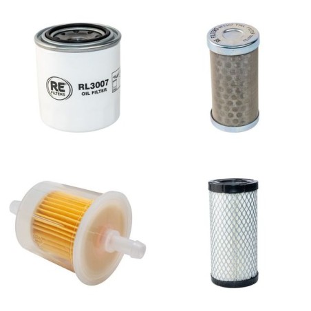 LINCOLN VANTAGE 300 Filter Service Kit w/Kubota V1505 Eng. 10.05- HP 22CH