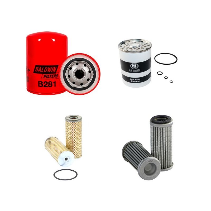 AGRIFULL 80-105 DT TURBO Filter Service Kit w/VM 1054SU Eng.