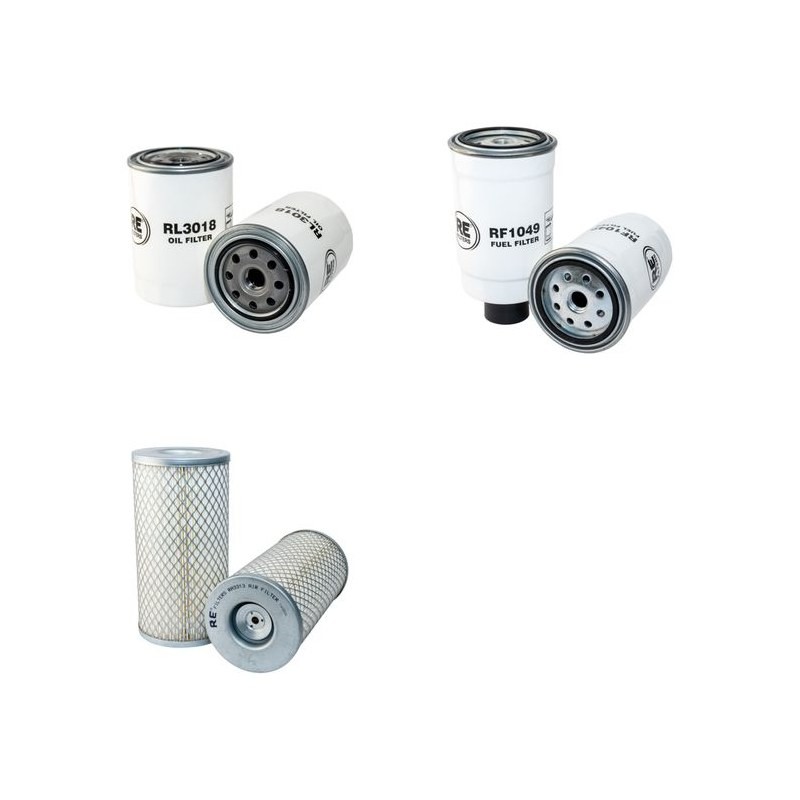 LINDE H 150 F Filter Service Kit Air Oil Fuel Filters w/VW  Eng.
