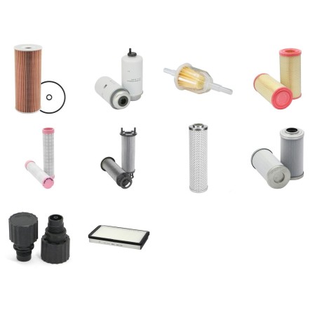 LINDE H 25 D Filter Service Kit w/VW  Eng. SN  H2X392R YR  2007