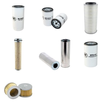 LINDE H 40 D Filter Service Kit w/Deutz F4L912 Eng.