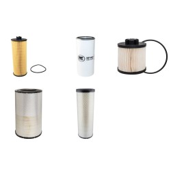 BCMH BH 8100 Filter Service Kit Air Oil Fuel Filters w/MERCEDES OM926LA Eng.   YR  2012-