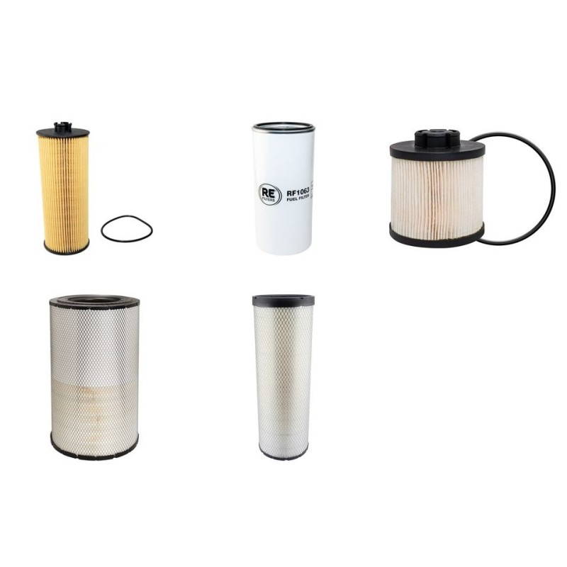 BCMH BH 8100 Filter Service Kit Air Oil Fuel Filters w/MERCEDES OM926LA Eng.   YR  2012-