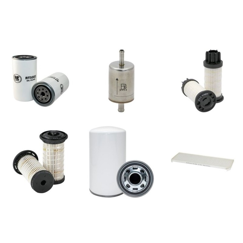 LINDNER GEOTRAC 114 EP Filter Service Kit w/Perkins 1204E-E44TA Eng.   YR  2013-