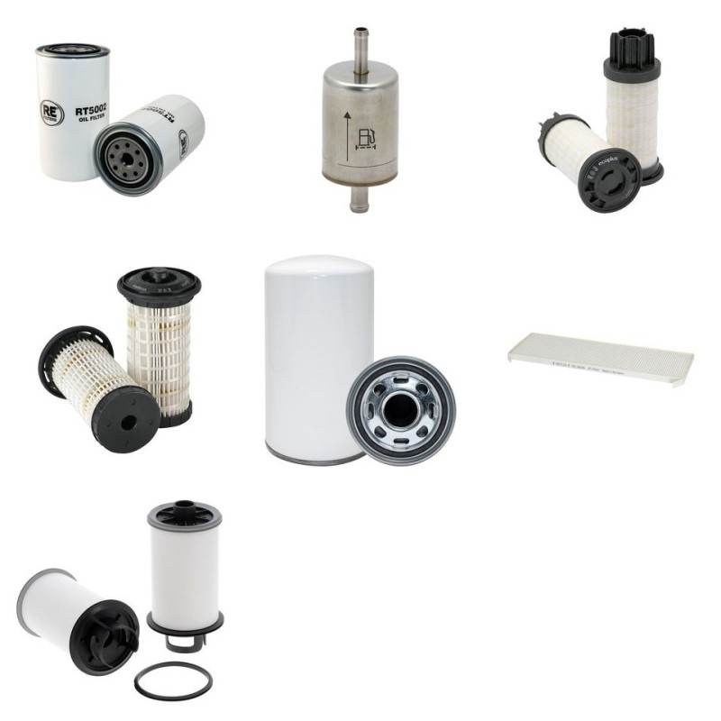 LINDNER GEOTRAC 134 EP Filter Service Kit w/Perkins 1204E-E44TA Eng.   YR  2013-