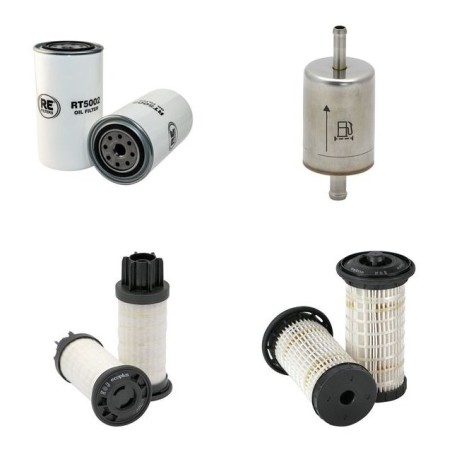 LINDNER GEOTRAC 134 EP Filter Service Kit Air Oil Fuel Filters w/Perkins 1204E-E44TA Eng.   YR  2013-