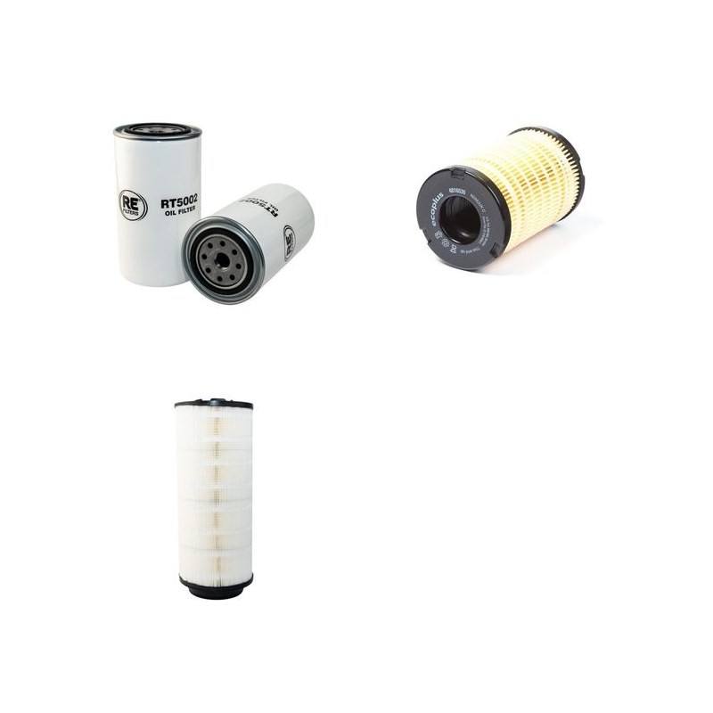 LINDNER GEOTRAC 63 Filter Service Kit Air Oil Fuel Filters w/Perkins 1103C-33T Eng.   YR  2004-