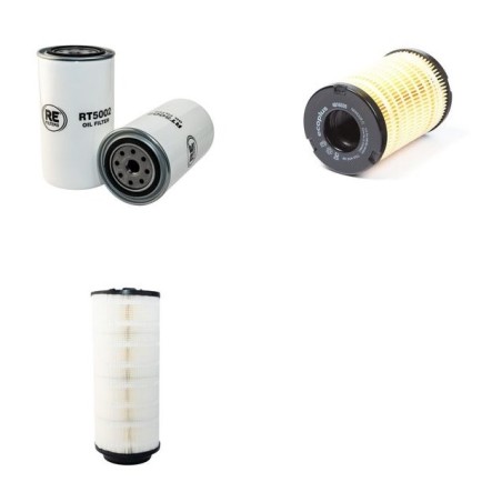 LINDNER GEOTRAC 63 Filter Service Kit Air Oil Fuel Filters w/Perkins 1103C-33T Eng.   YR  2004-